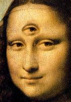 Mona Lisa, 3 eyes