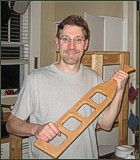 Eric with the new paddle